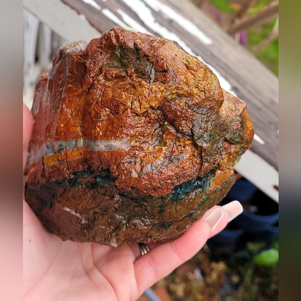 Colorful Rough Natural Jasper - Picture 10 of 16